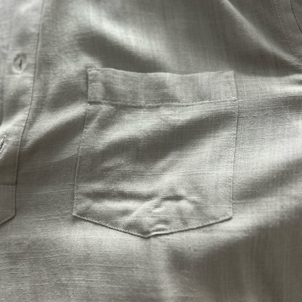 Long sleeve 1/4 button down shirt - Picture 5 of 5